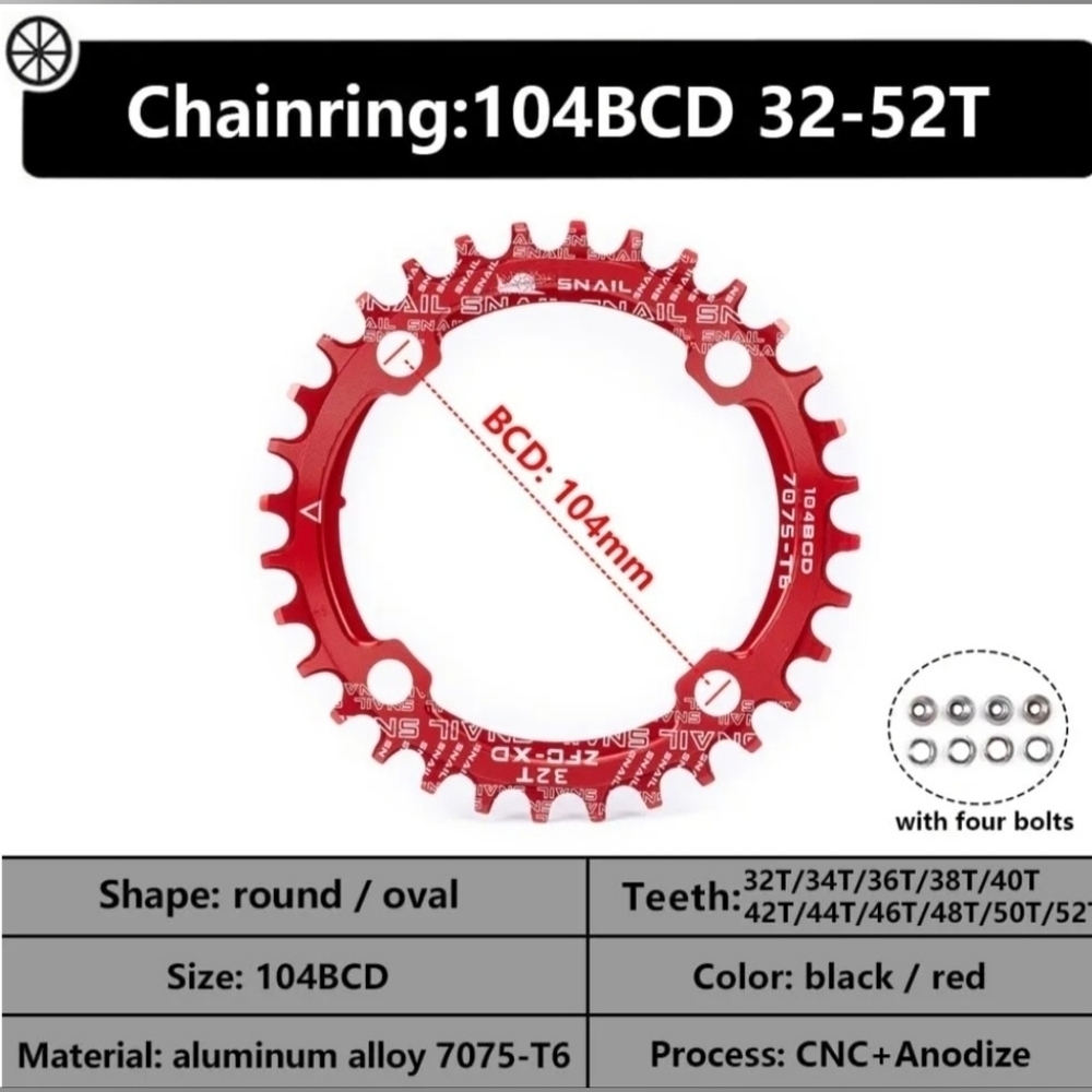 NIB 170mm Mountain Bike Crankset - Picture 3 of 8